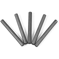 Los mejores  - Mugast 5 Varillas de Electrodo de Grafito 10mm 99.9% Cilindro de electrodo de grafito Durable Anti-Corrosión Varillas de…